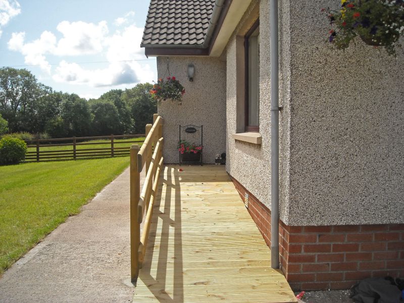 Wood Ramp Construction in Kansas City, KS
